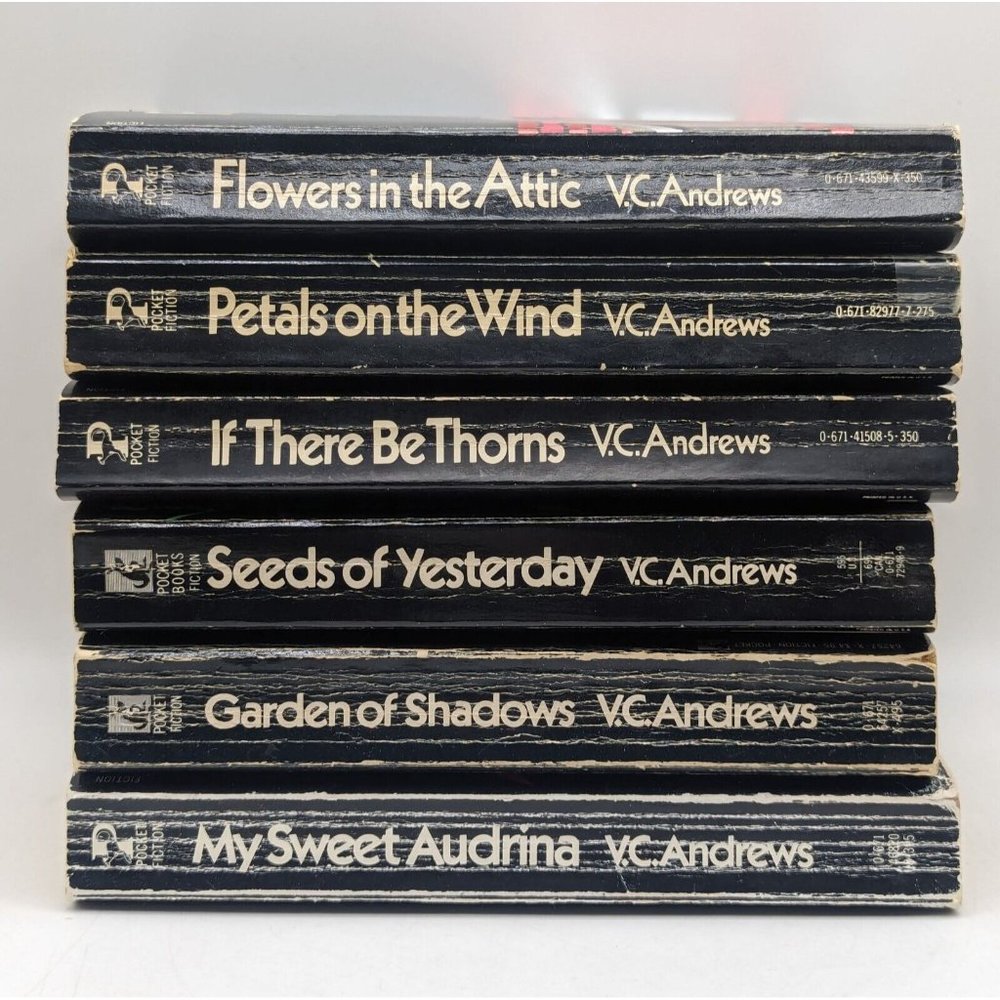 VC Andrews Complete DOLLANGANGER Series 1-5 Lot Flowers Attic+ My Sweet Audrina